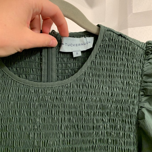 Tuckernuck green Sussex dress size Small - Picture 7 of 7